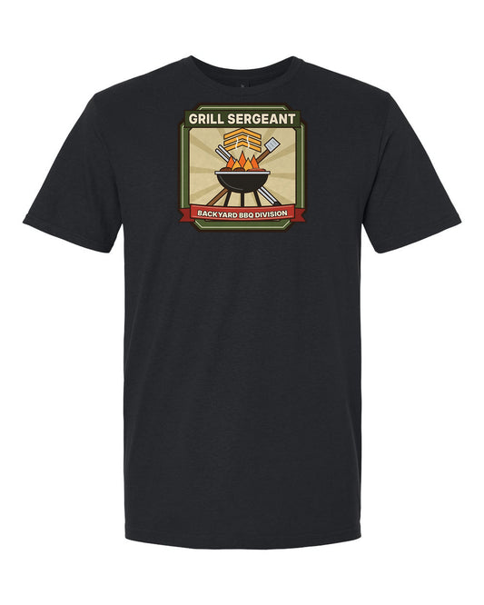 Grill Sergeant - Funny BBQ T-Shirt