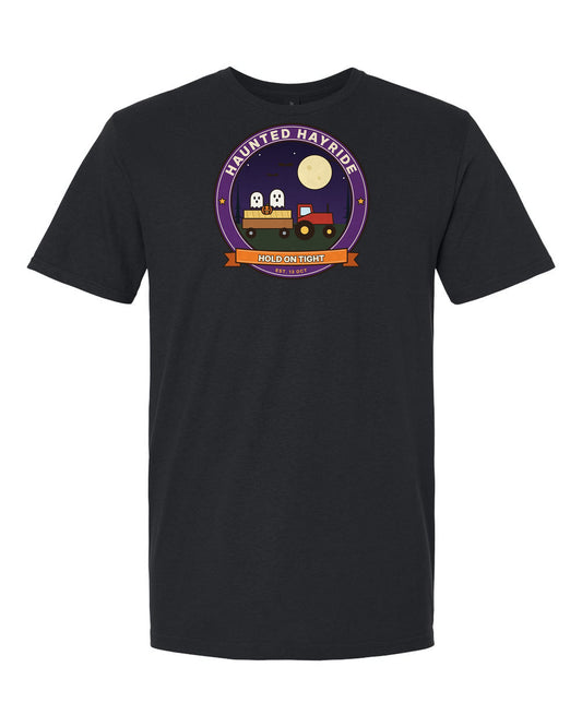 Haunted Hayride: Hold On Tight - Halloween T-Shirt