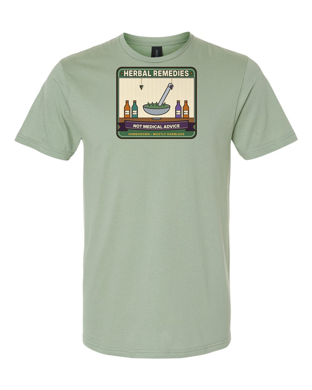 Herbal Remedies: Not Medical Advice - Funny Herbalist T-Shirt