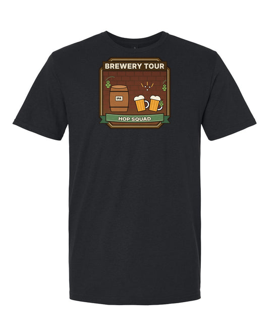 Brewery Tour: Hop Squad - Craft Beer Group T-Shirt