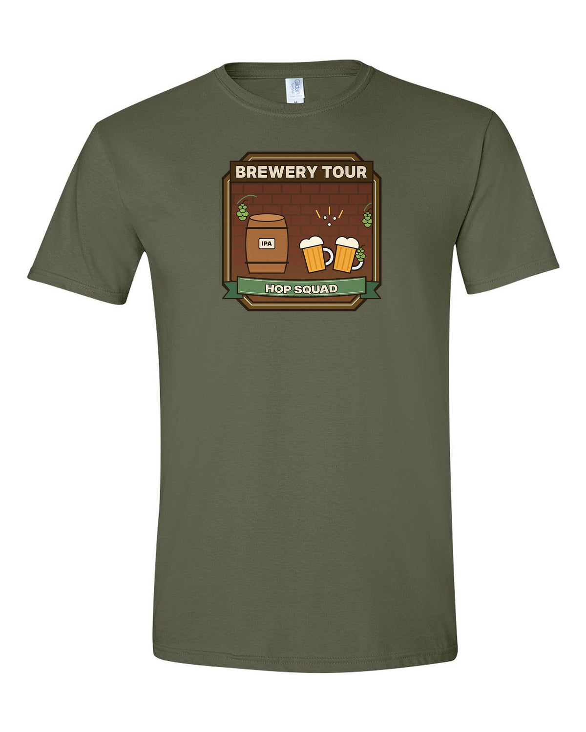 Brewery Tour: Hop Squad - Craft Beer Group T-Shirt