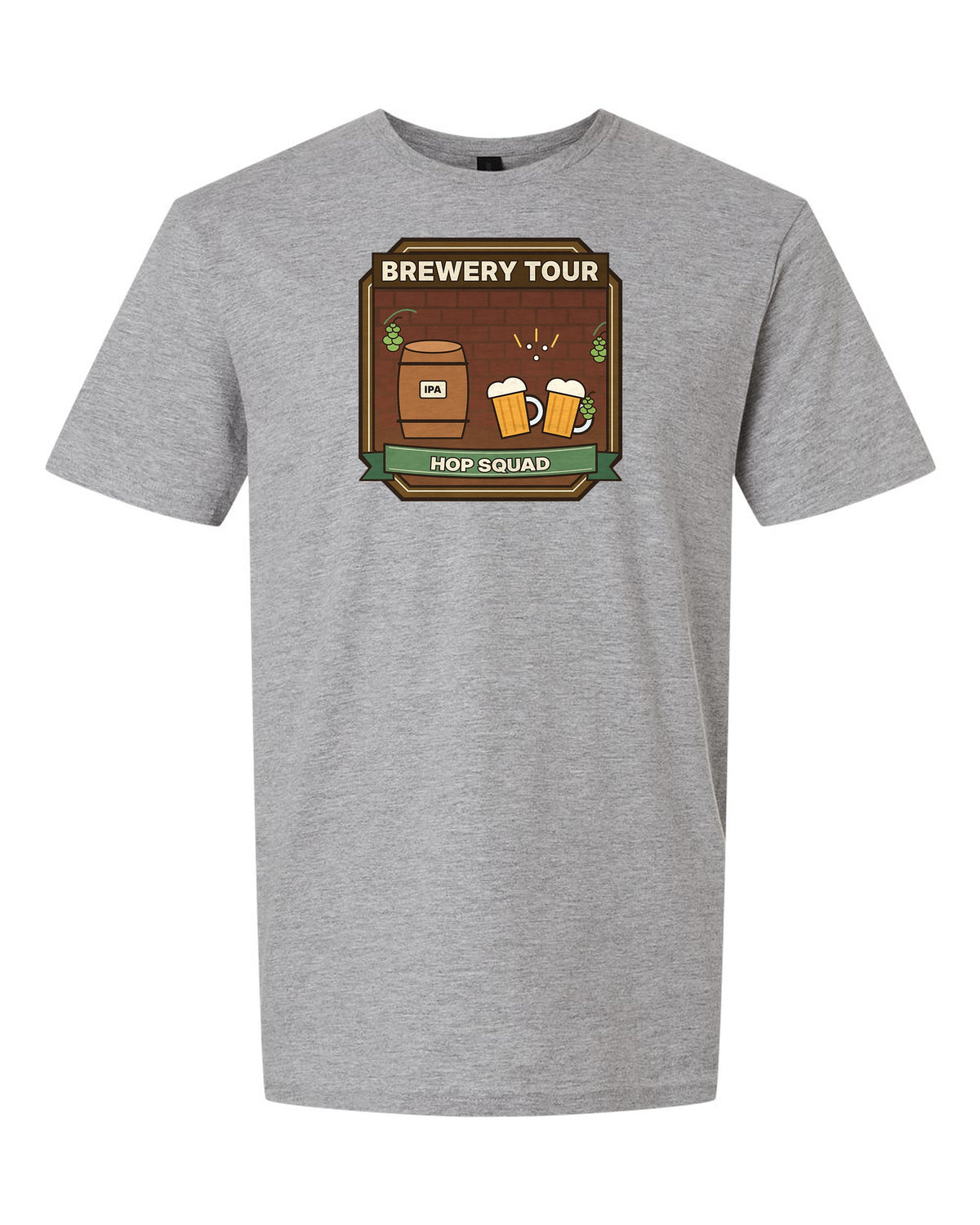 Brewery Tour: Hop Squad - Craft Beer Group T-Shirt