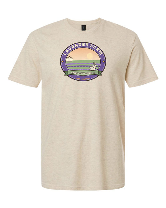 Calm Down & Smell the Lavender - Lavender Farm Herbalist T-Shirt