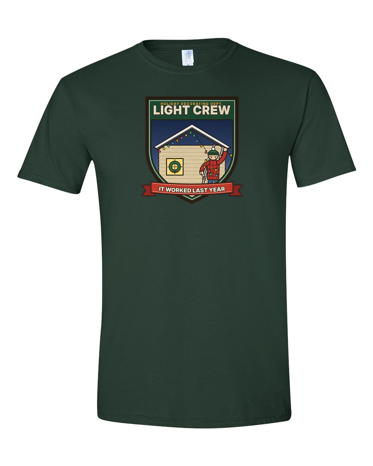 Light Crew: It Worked Last Year - Funny Christmas Lights T-Shirt