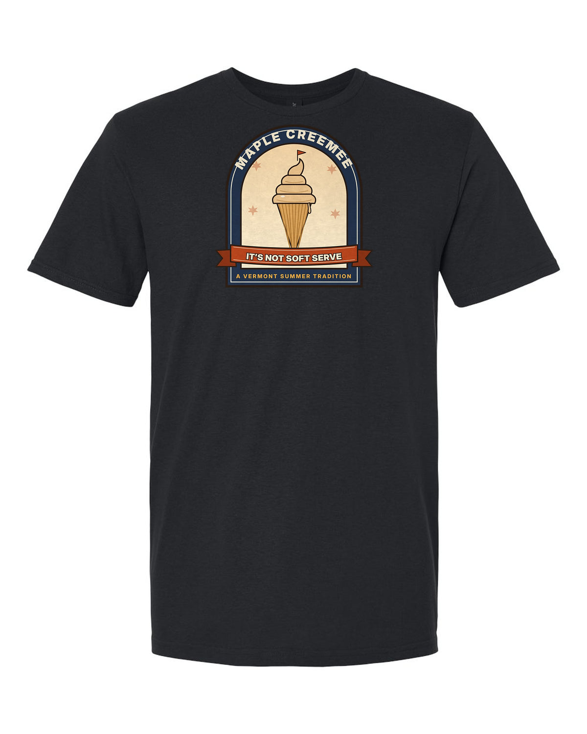 Maple Creemee: It's Not Soft Serve - Vermont T-Shirt
