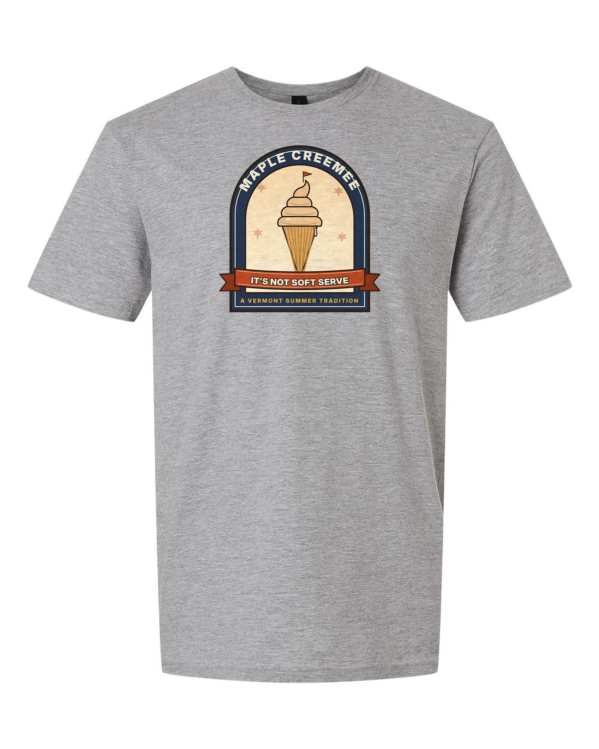 Maple Creemee: It's Not Soft Serve - Vermont T-Shirt