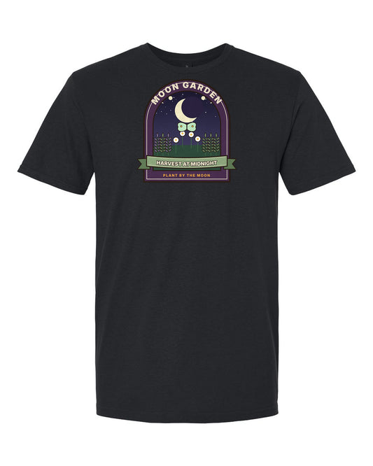 Moon Garden: Harvest at Midnight - Witchy Herbalist T-Shirt