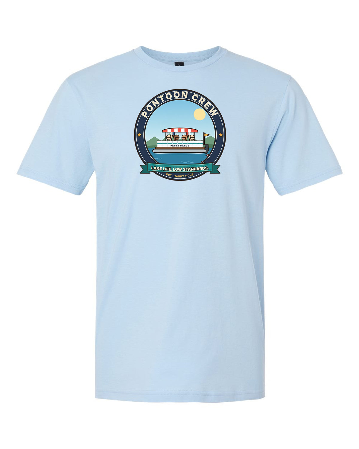 Pontoon Crew - Lake Life Group & Party T-Shirt