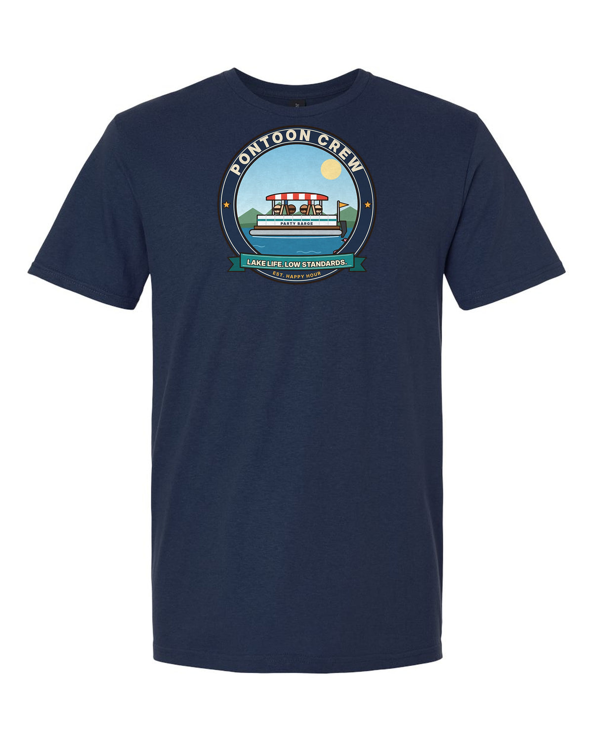 Pontoon Crew - Lake Life Group & Party T-Shirt