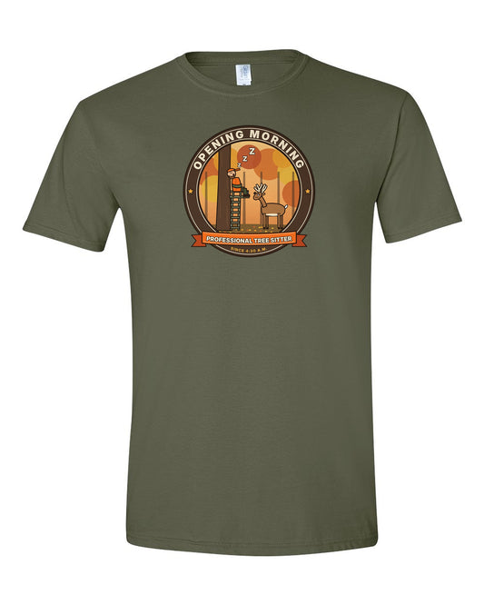 Professional Tree Sitter - Funny Hunting T-Shirt