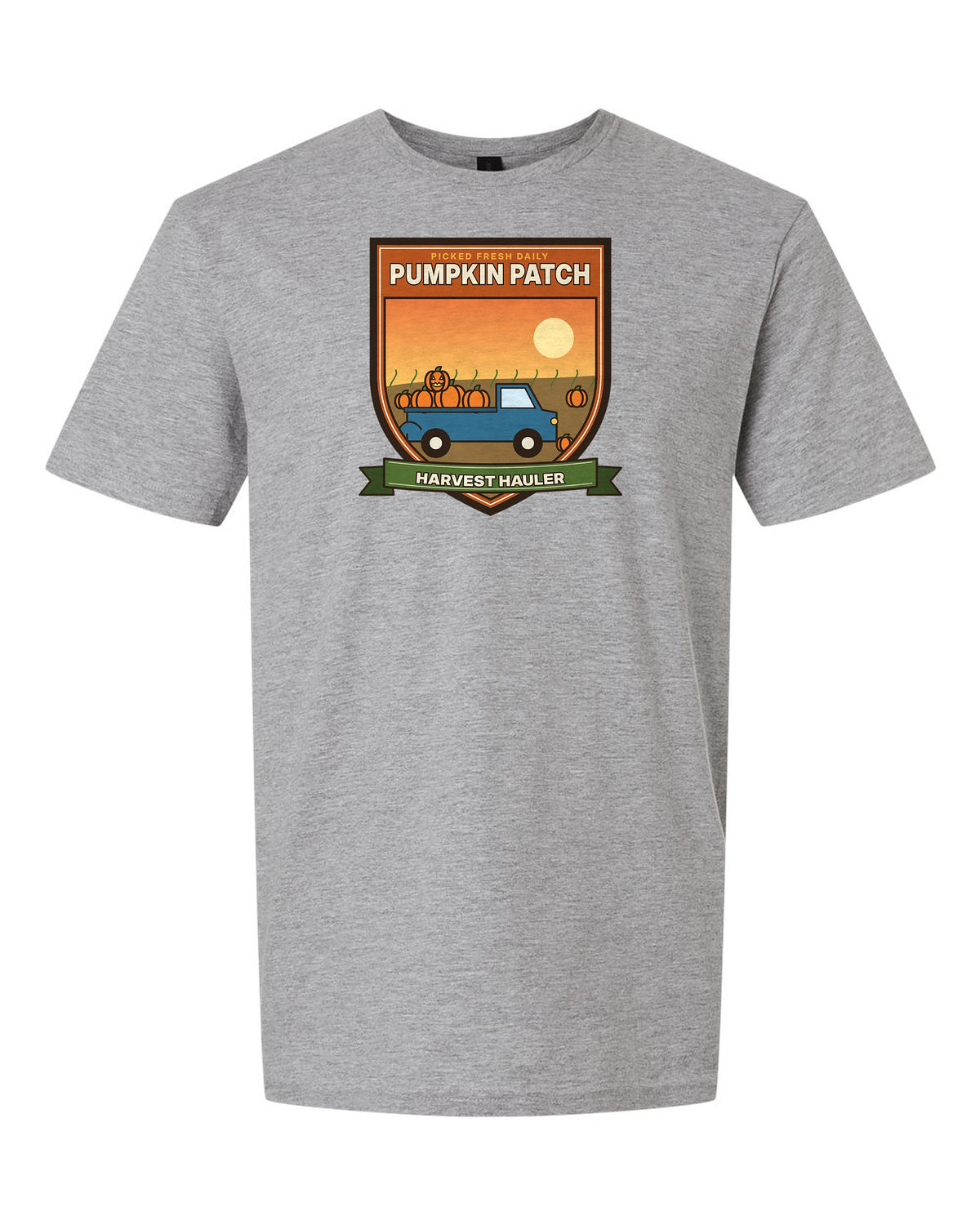 Pumpkin Patch: Harvest Hauler - Fall Pickup Truck T-Shirt