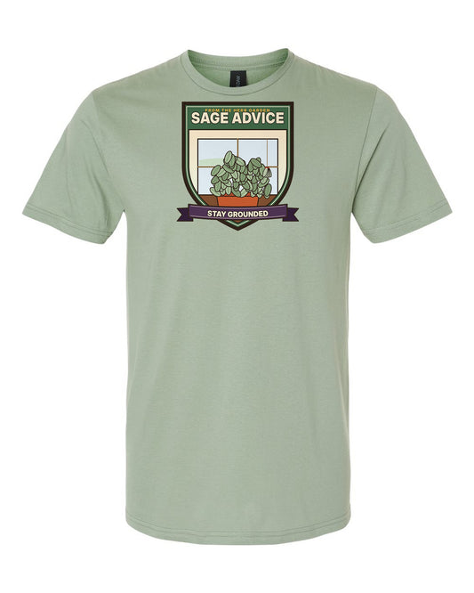 Sage Advice: Stay Grounded - Herb Garden T-Shirt