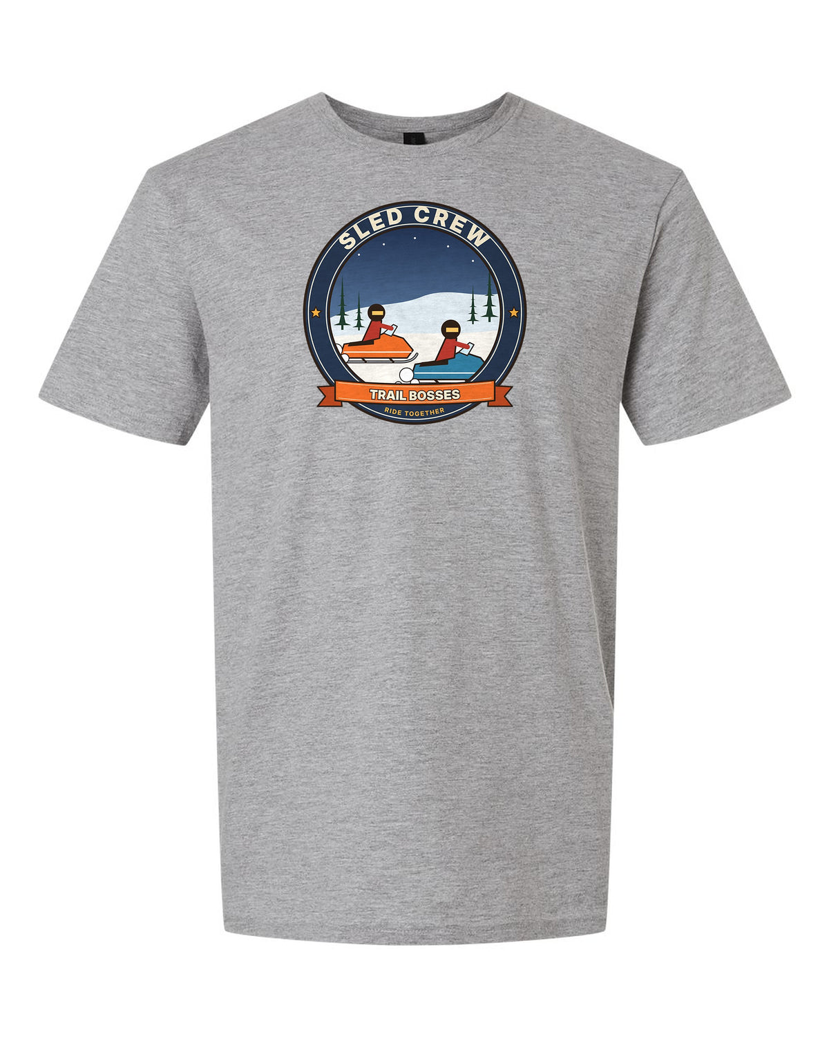 Sled Crew: Trail Bosses - Snowmobile Group T-Shirt
