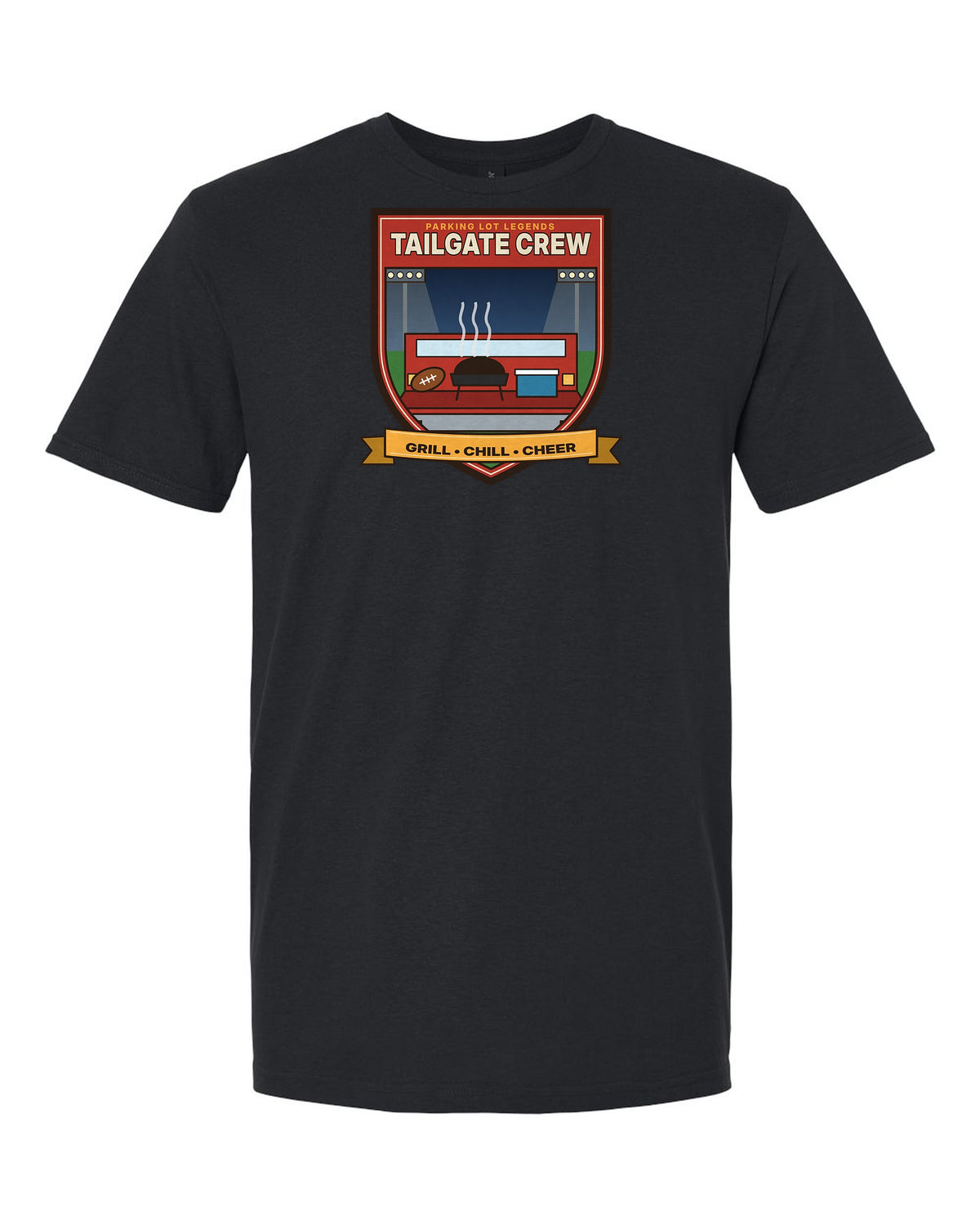 Tailgate Crew: Grill, Chill, Cheer - Game Day Group T-Shirt