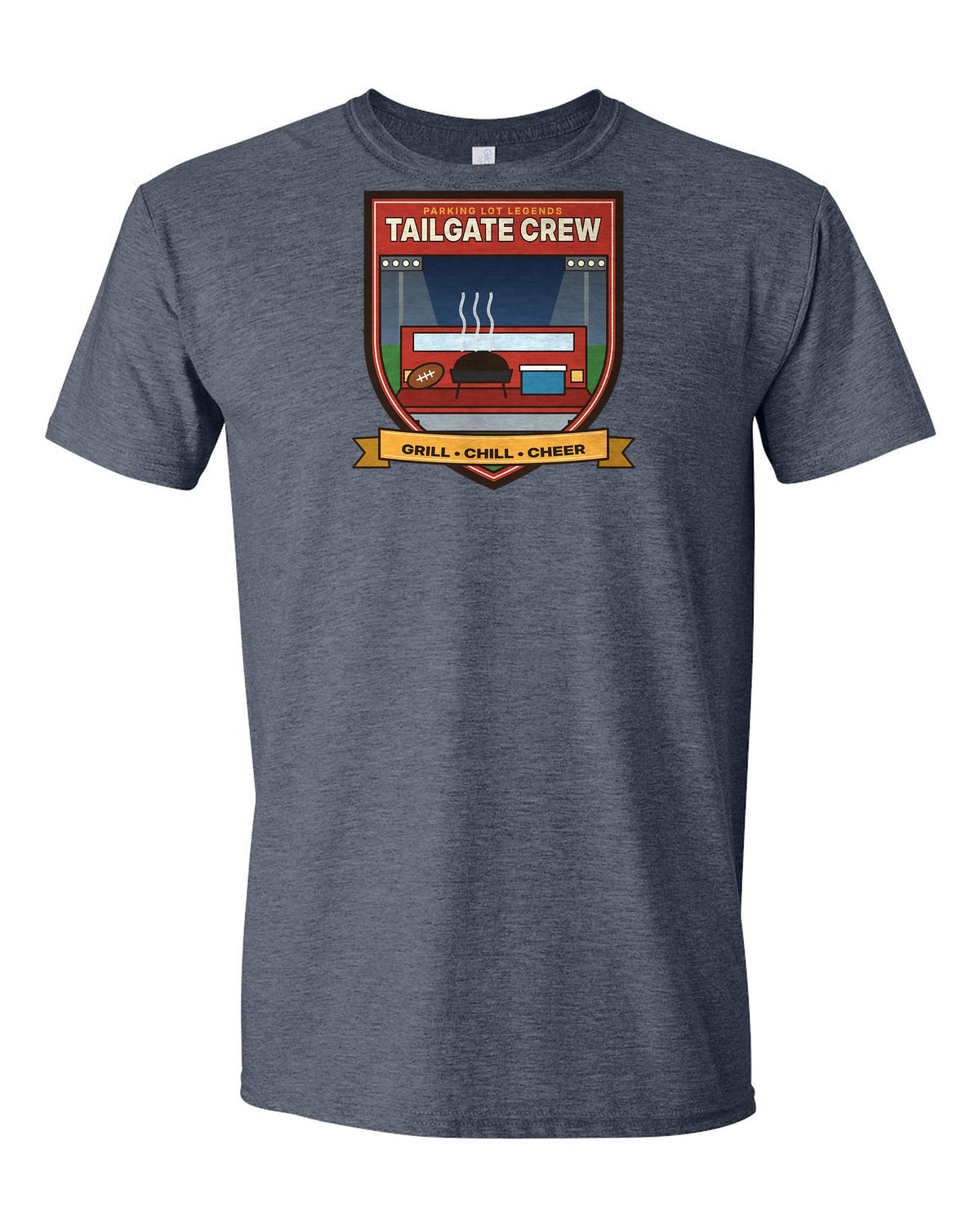 Tailgate Crew: Grill, Chill, Cheer - Game Day Group T-Shirt