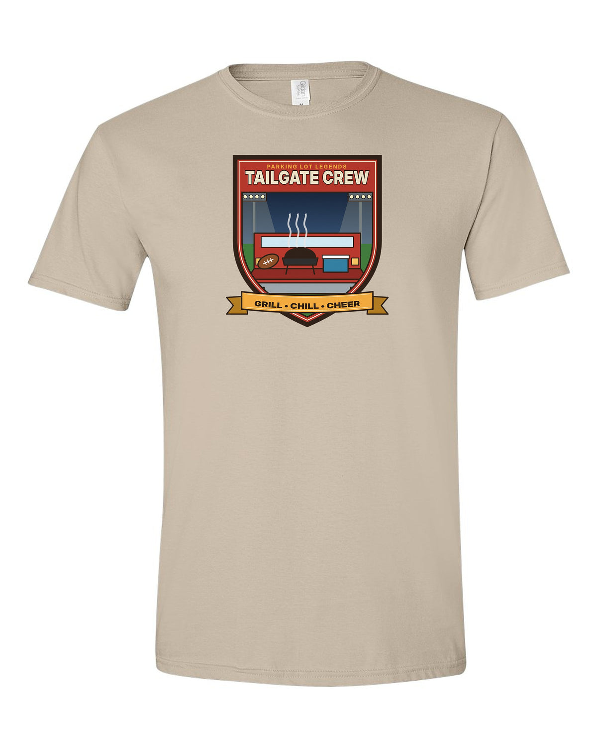 Tailgate Crew: Grill, Chill, Cheer - Game Day Group T-Shirt