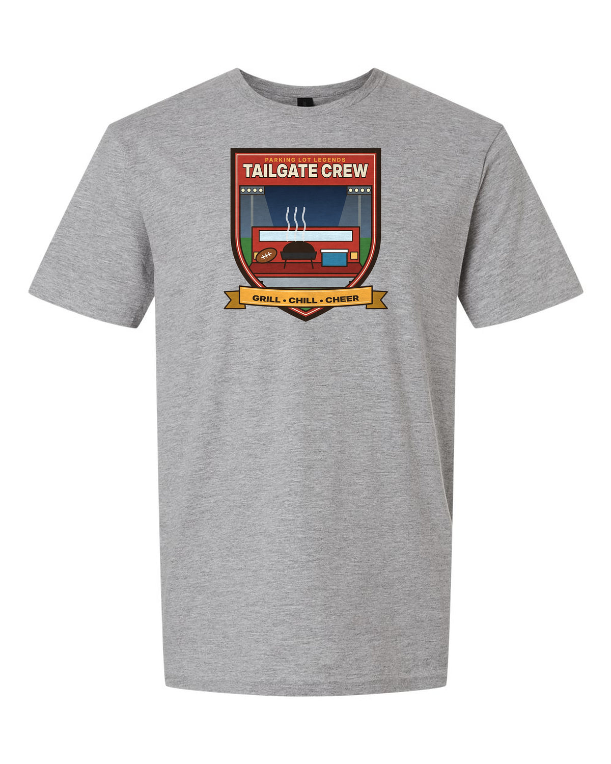 Tailgate Crew: Grill, Chill, Cheer - Game Day Group T-Shirt