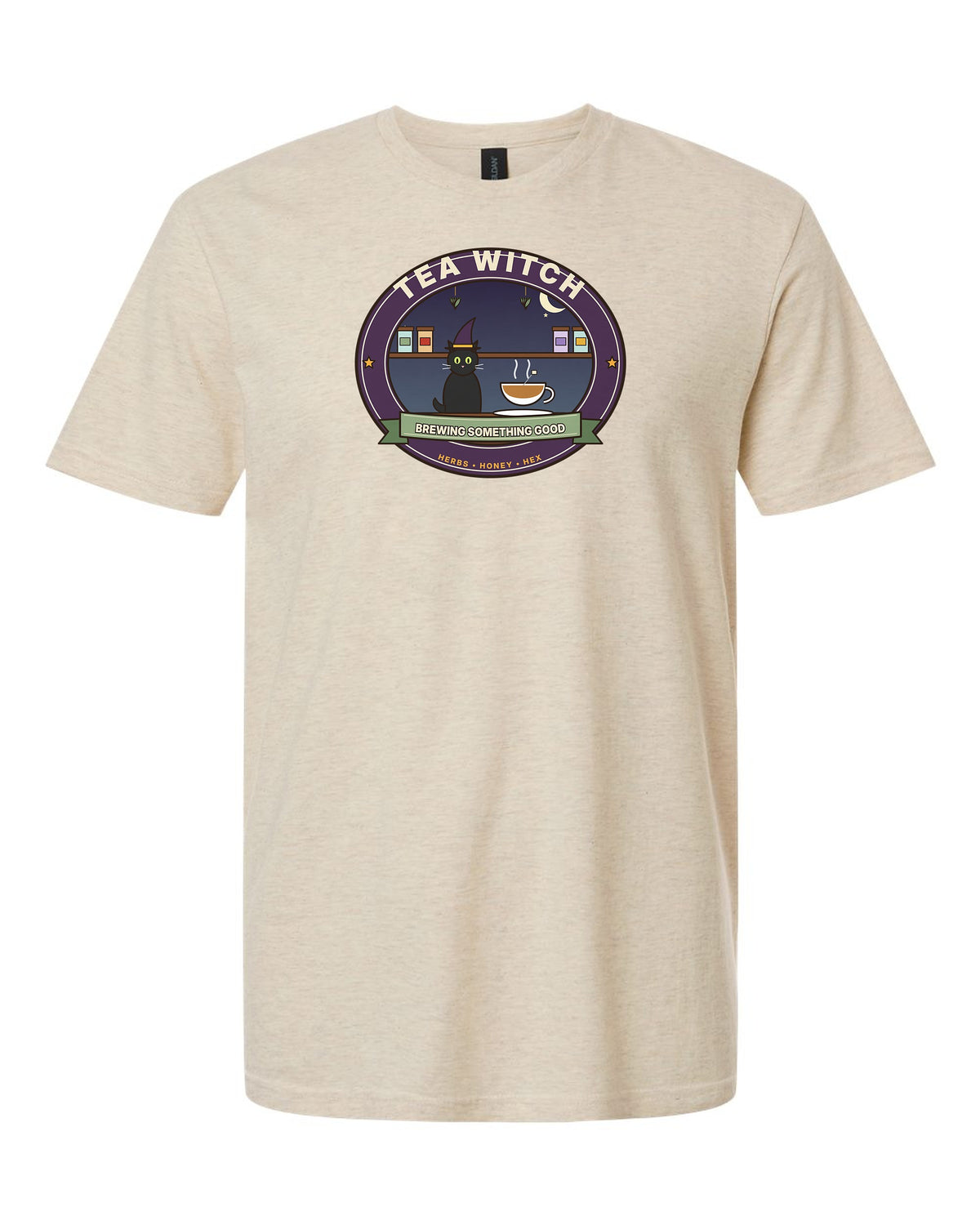 Tea Witch: Brewing Something Good - Herbalist Cat T-Shirt