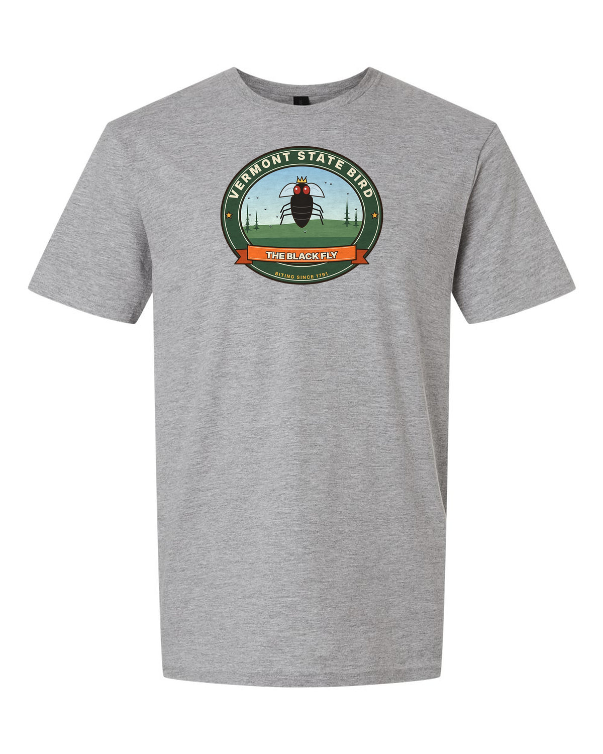 Vermont State Bird: The Black Fly - Funny Vermont T-Shirt