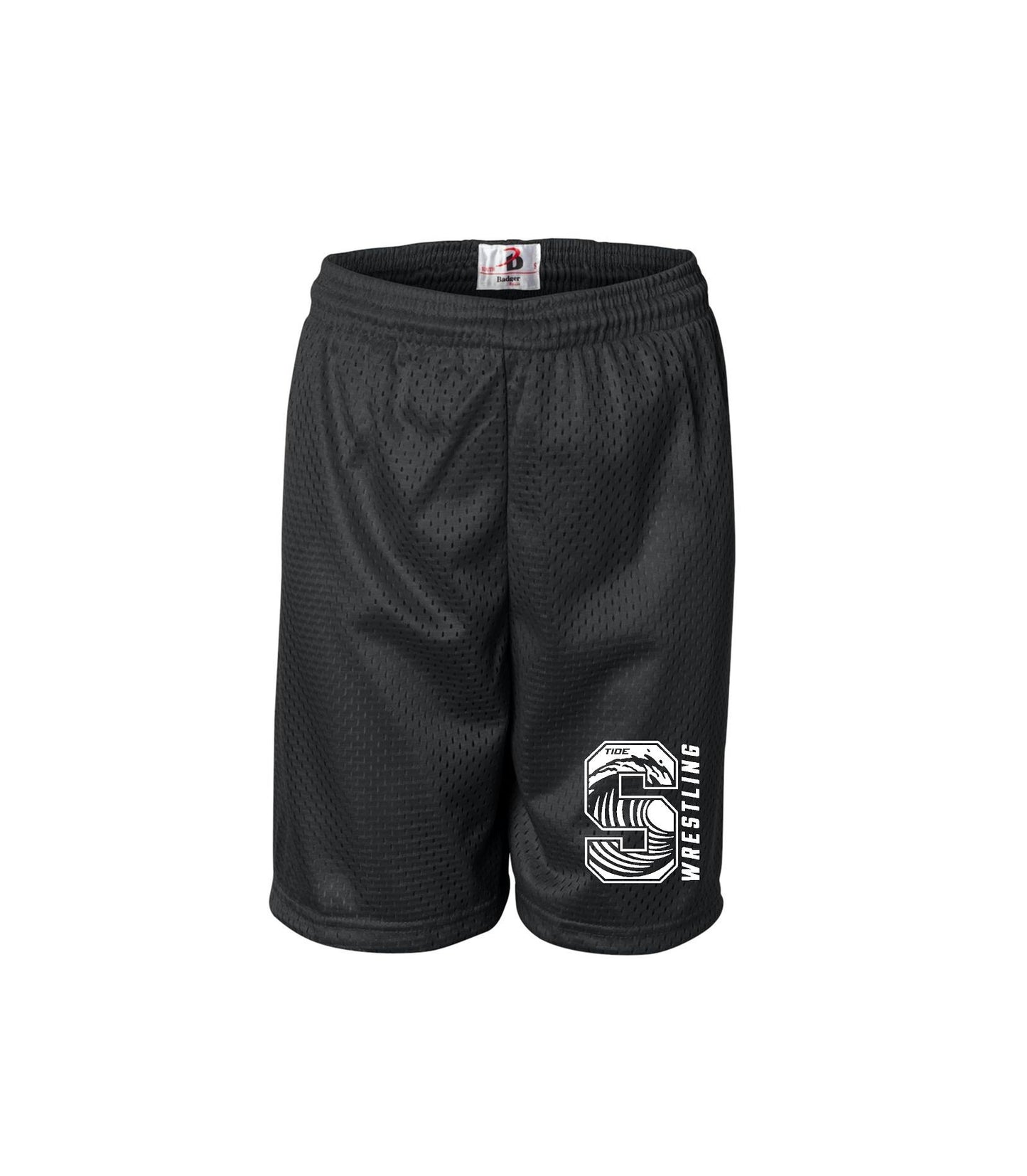 Spaulding Wrestling - Badger - Youth Pro Mesh 6" Shorts - 2207