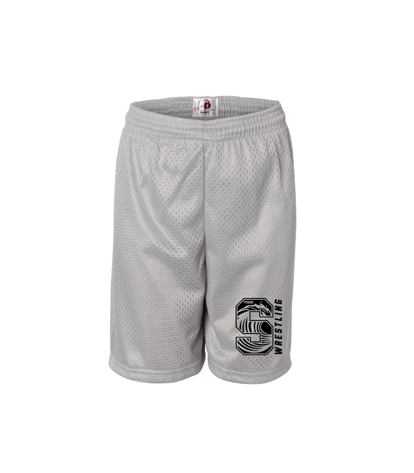 Spaulding Wrestling - Badger - Youth Pro Mesh 6" Shorts - 2207