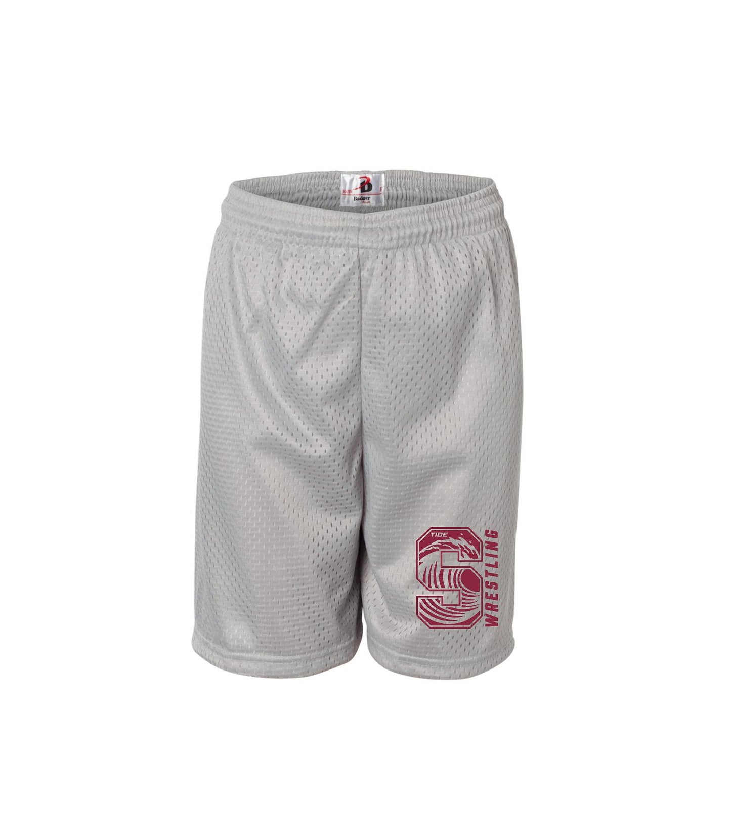 Spaulding Wrestling - Badger - Youth Pro Mesh 6" Shorts - 2207
