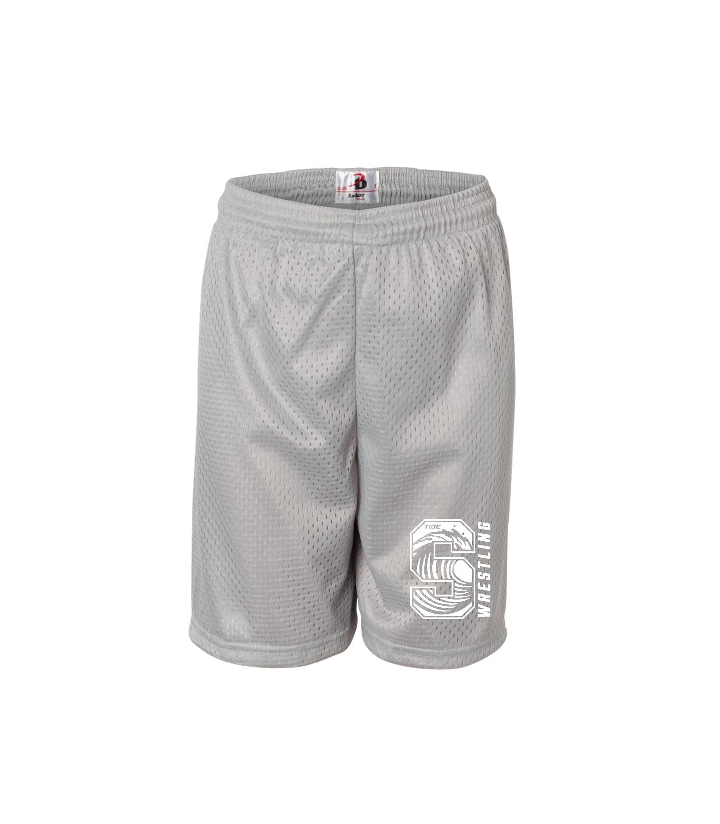Spaulding Wrestling - Badger - Youth Pro Mesh 6" Shorts - 2207
